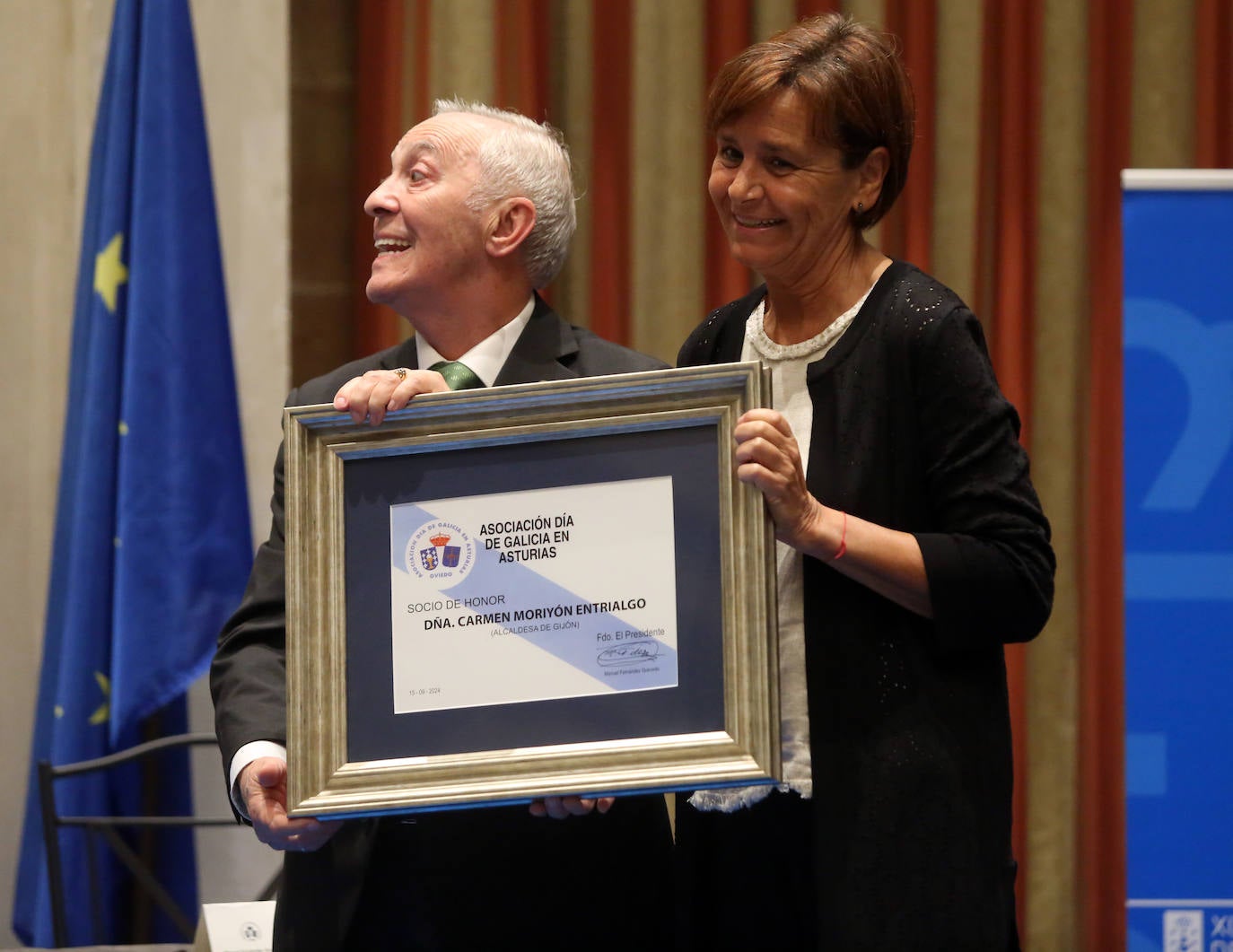 Así fue la entrega de las insignias de oro del Día de Galicia