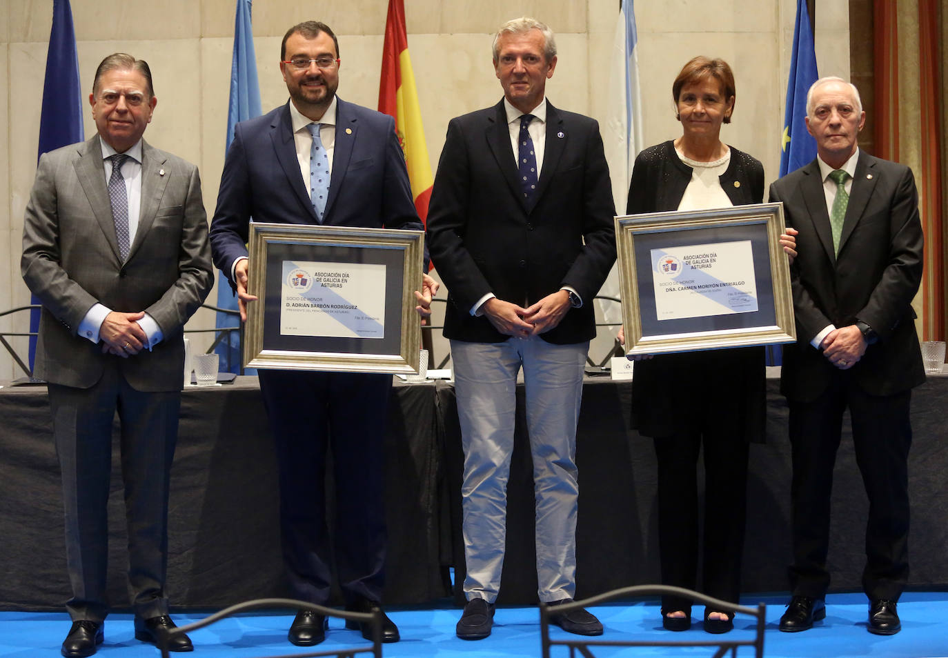 Así fue la entrega de las insignias de oro del Día de Galicia