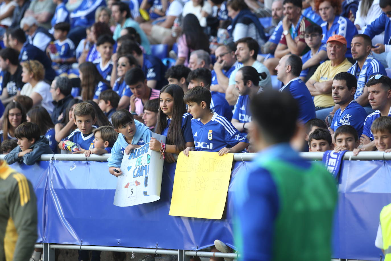 ¿Estuviste en el Oviedo - Cartagena? ¡Búscate en las fotos del Tartiere!