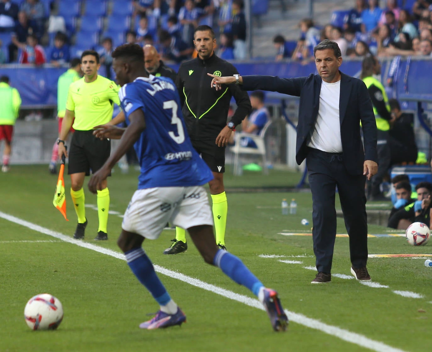 Las imágenes que deja el partido entre el Real Oviedo y el Cartagena