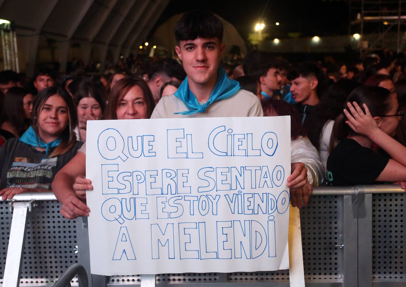 Melendi desata la locura en San Mateo