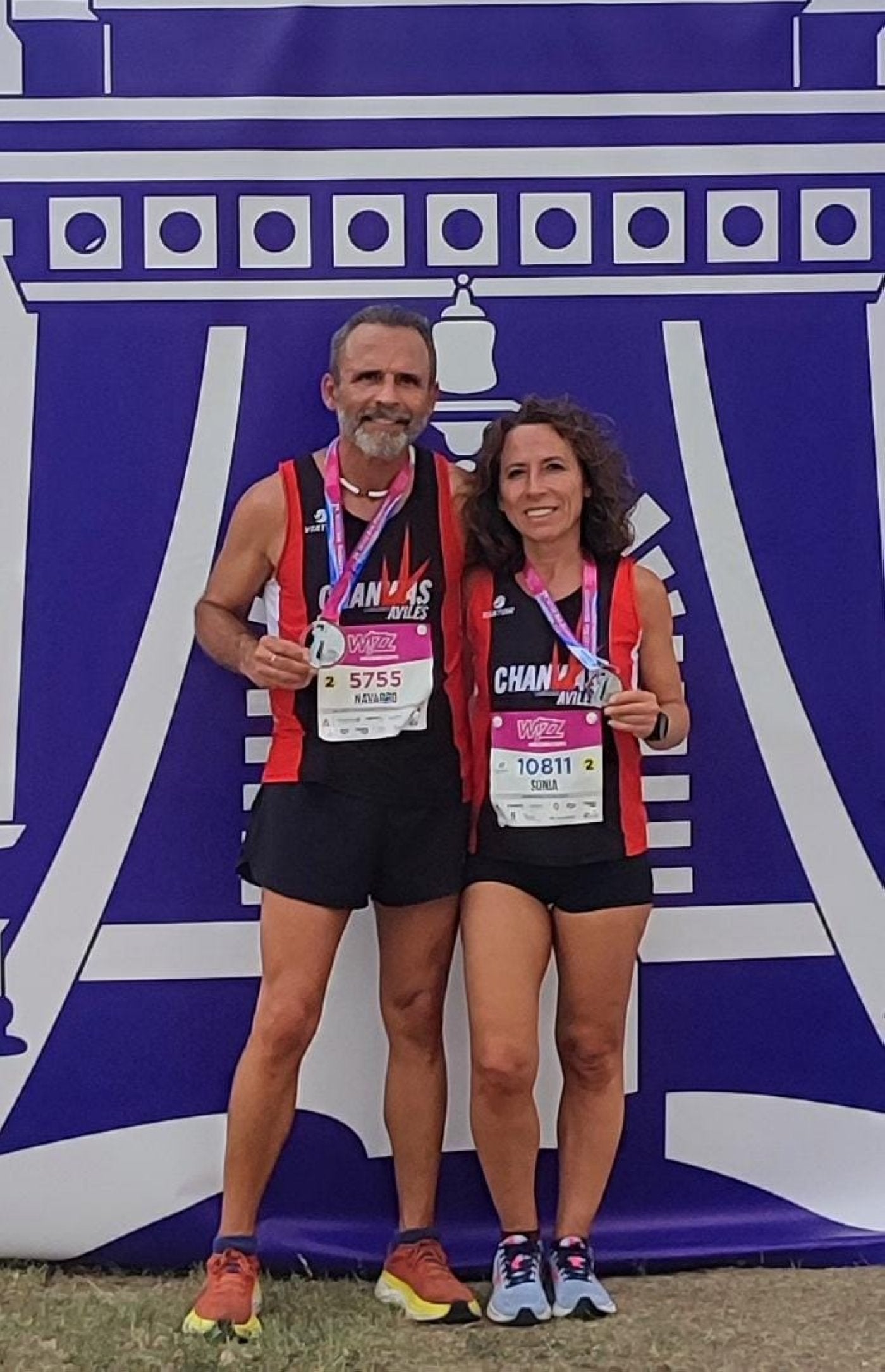 José Antonio Navarro y Sonia Gómez.