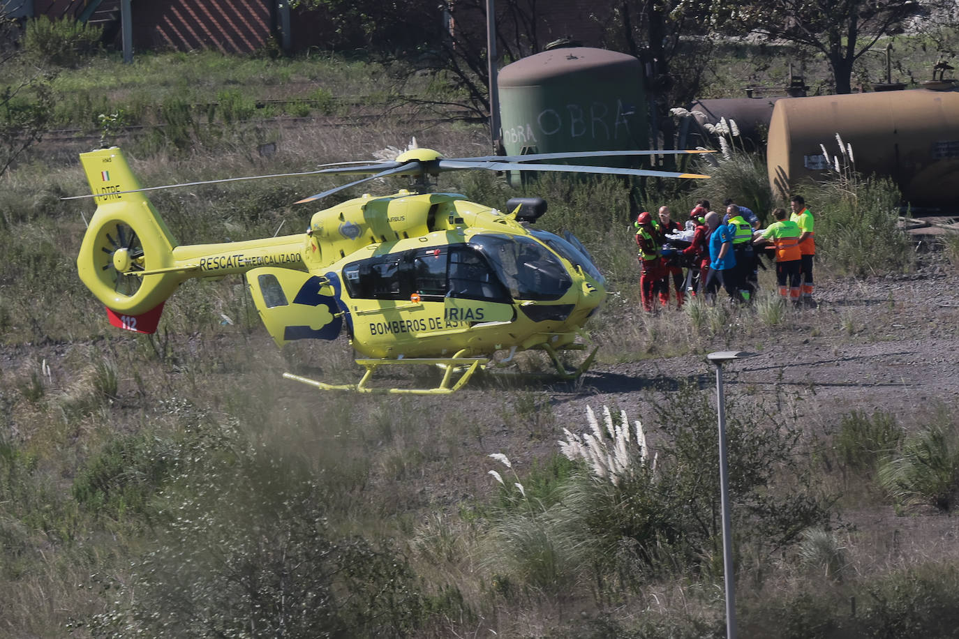 La grave explosión en Arcelor, en imágenes