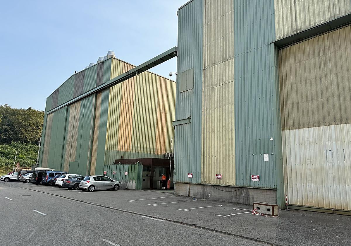 Fábrica de Tadarsa, en el PEPA de Avilés, donde ocurrió el accidente.