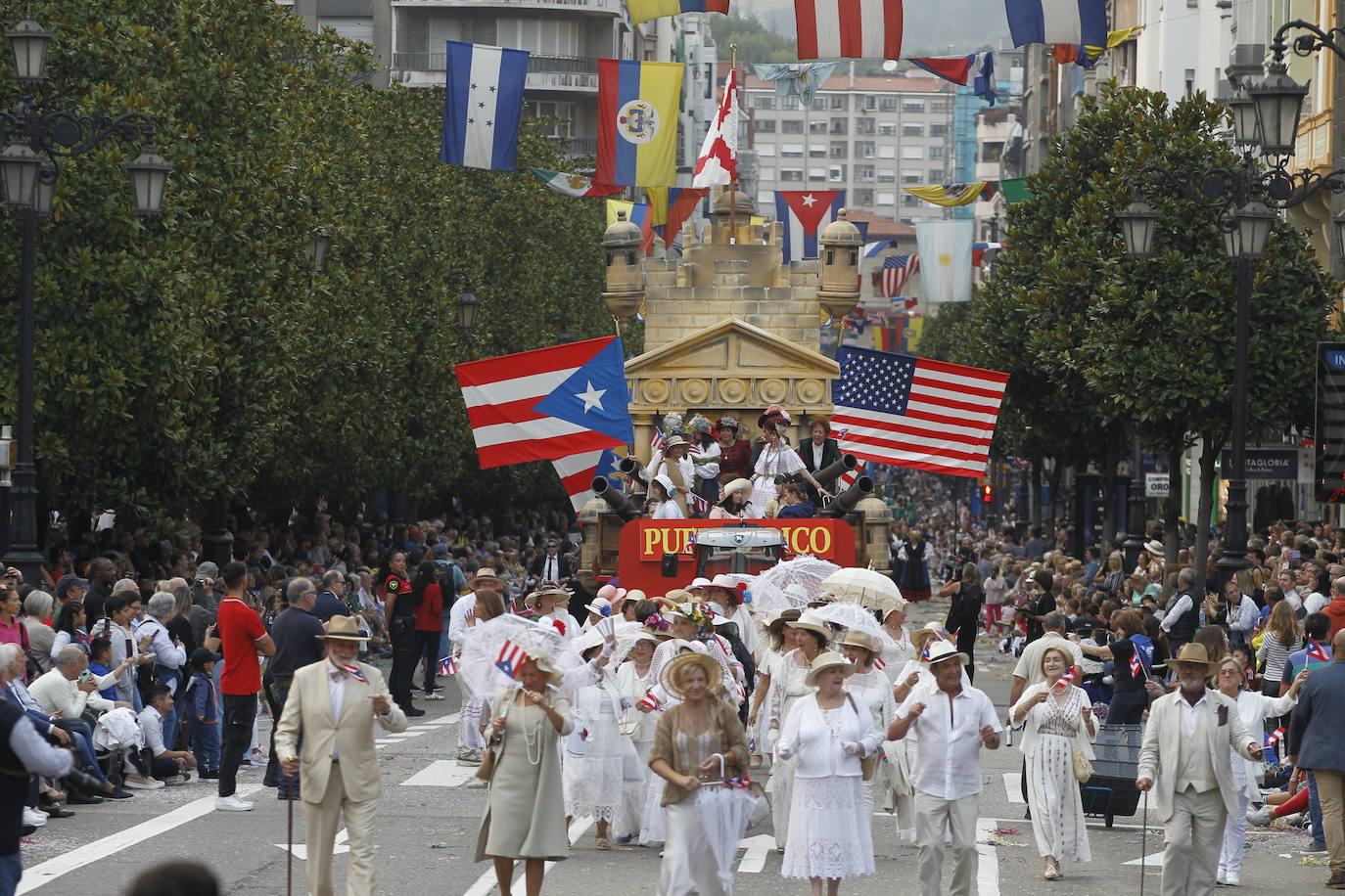 El Día de América en Asturias, en imágenes