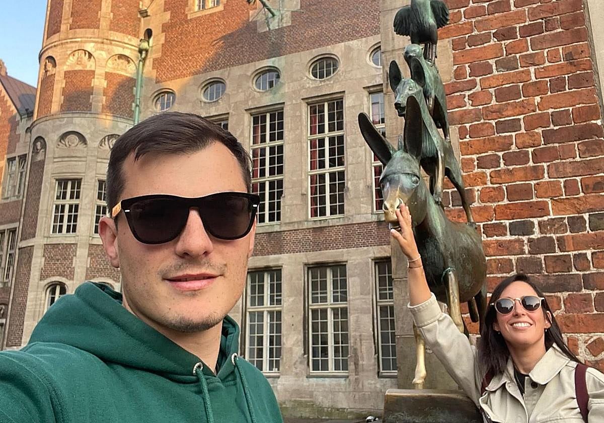 Javier Pérez y Lucía Marqués creen que se quedarán en Alemania hasta que se jubilen.