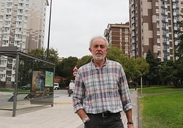Manuel Cañete, en el Polígono, barrio de cuya asociación vecinal también es presidente.