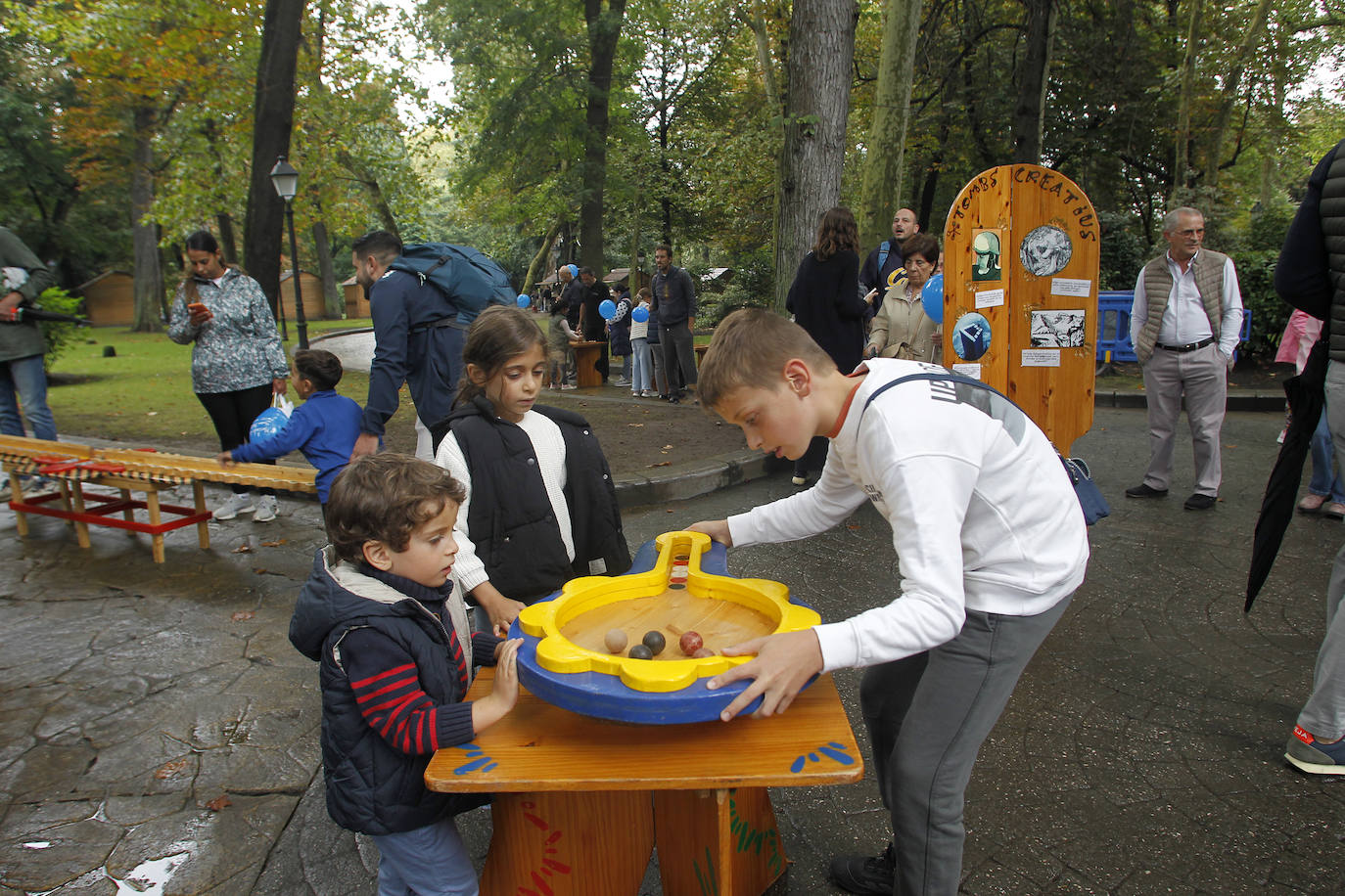 Reparto del bollo en Oviedo