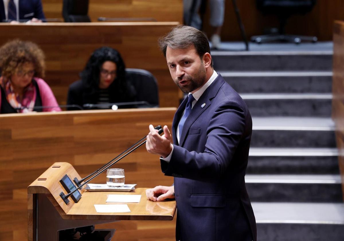 Álvaro Queipo, en la segunda jornada del debate de orientación política.