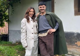 Eva Longoria y Rodrigo Cuevas, en una imagen compartida por la actriz en Instagram.