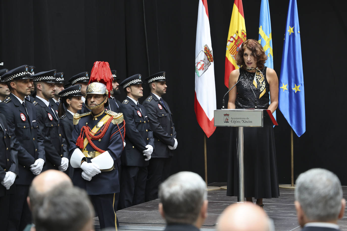 La celebración de la Policía Local de Gijón, en imágenes