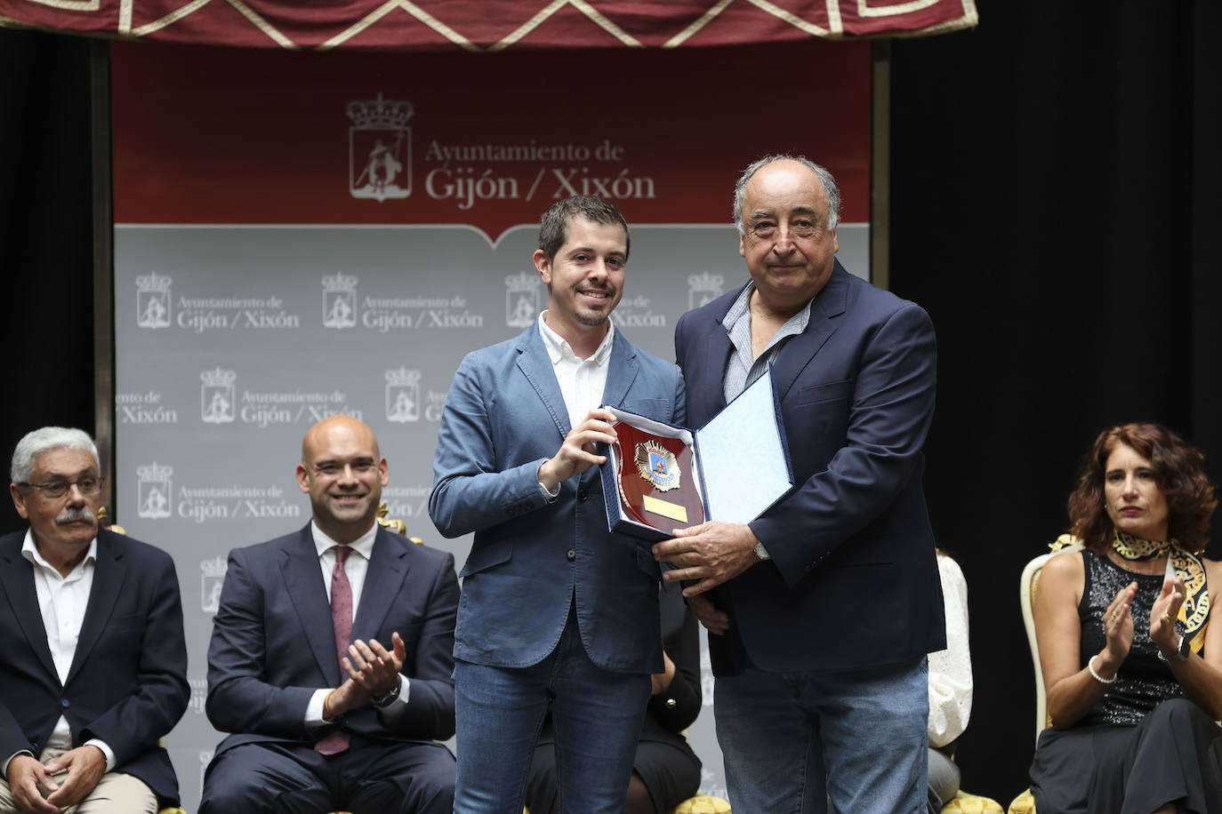 La celebración de la Policía Local de Gijón, en imágenes