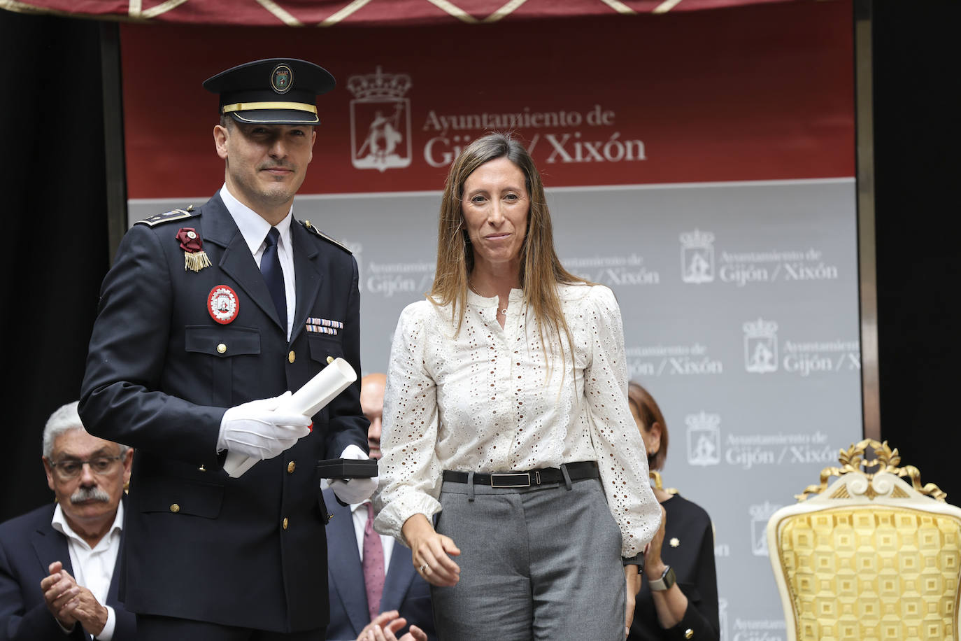 La celebración de la Policía Local de Gijón, en imágenes