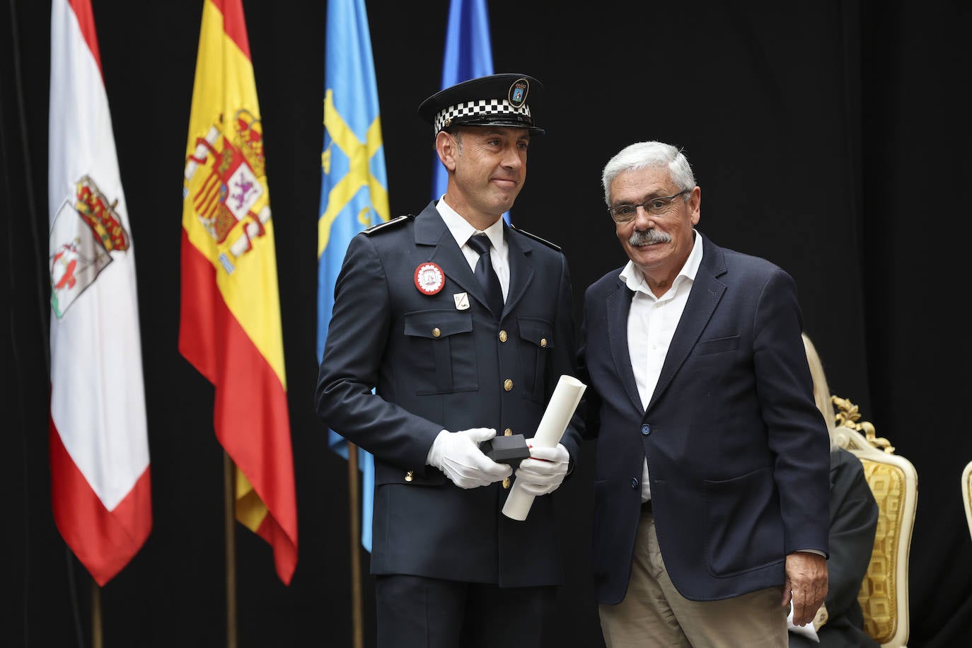 La celebración de la Policía Local de Gijón, en imágenes