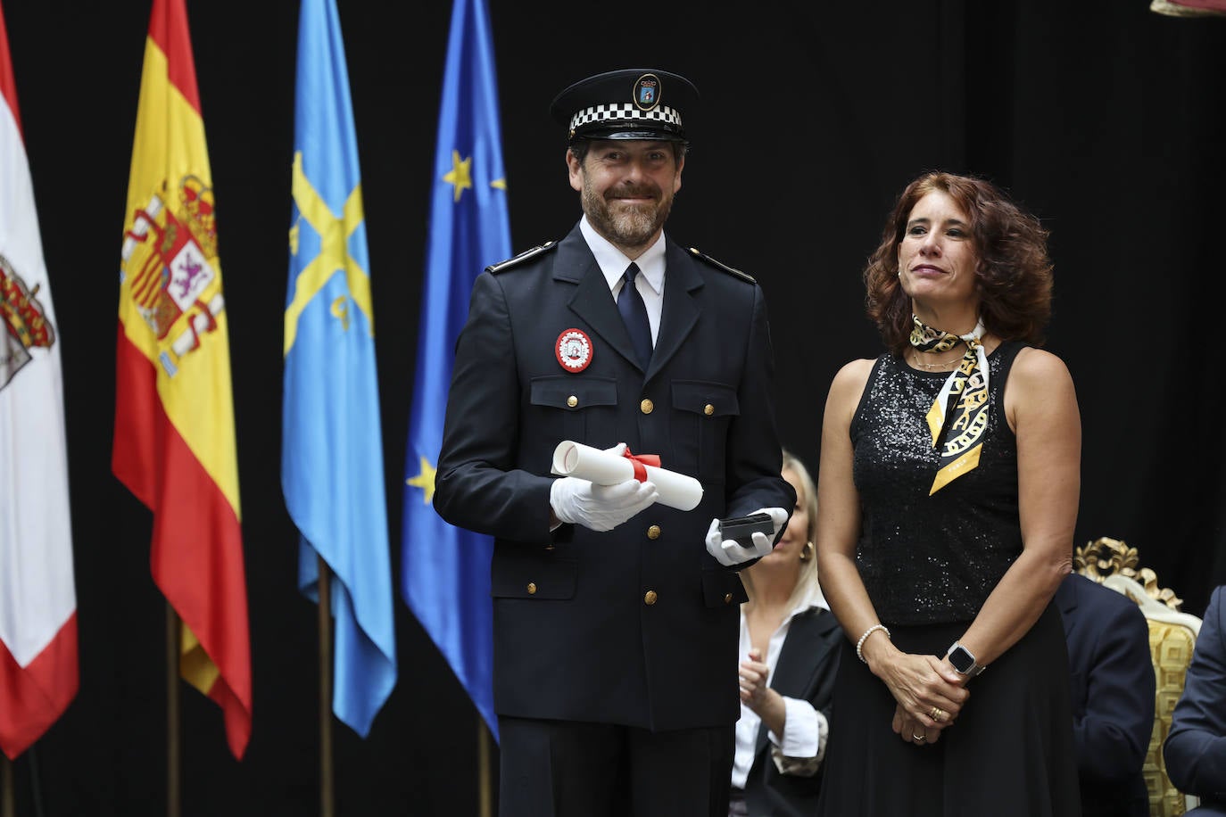 La celebración de la Policía Local de Gijón, en imágenes