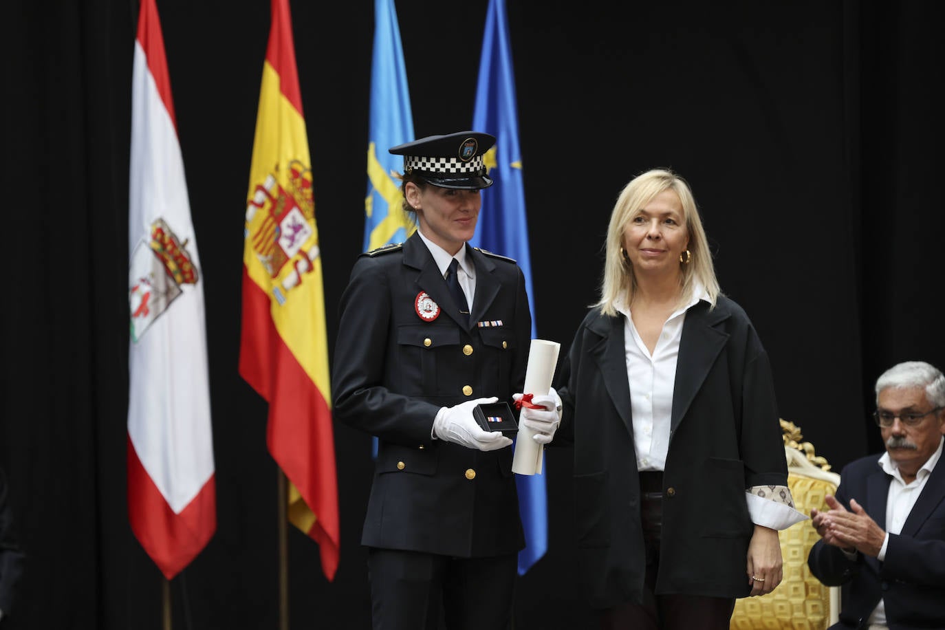 La celebración de la Policía Local de Gijón, en imágenes