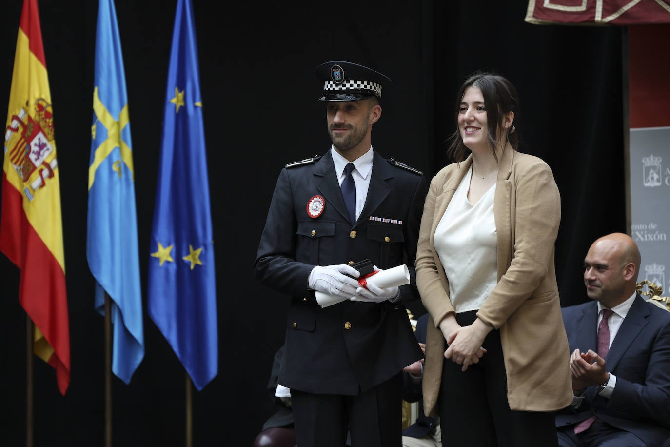 La celebración de la Policía Local de Gijón, en imágenes