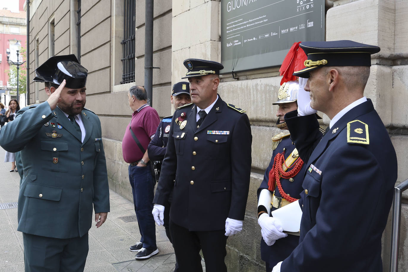 La celebración de la Policía Local de Gijón, en imágenes