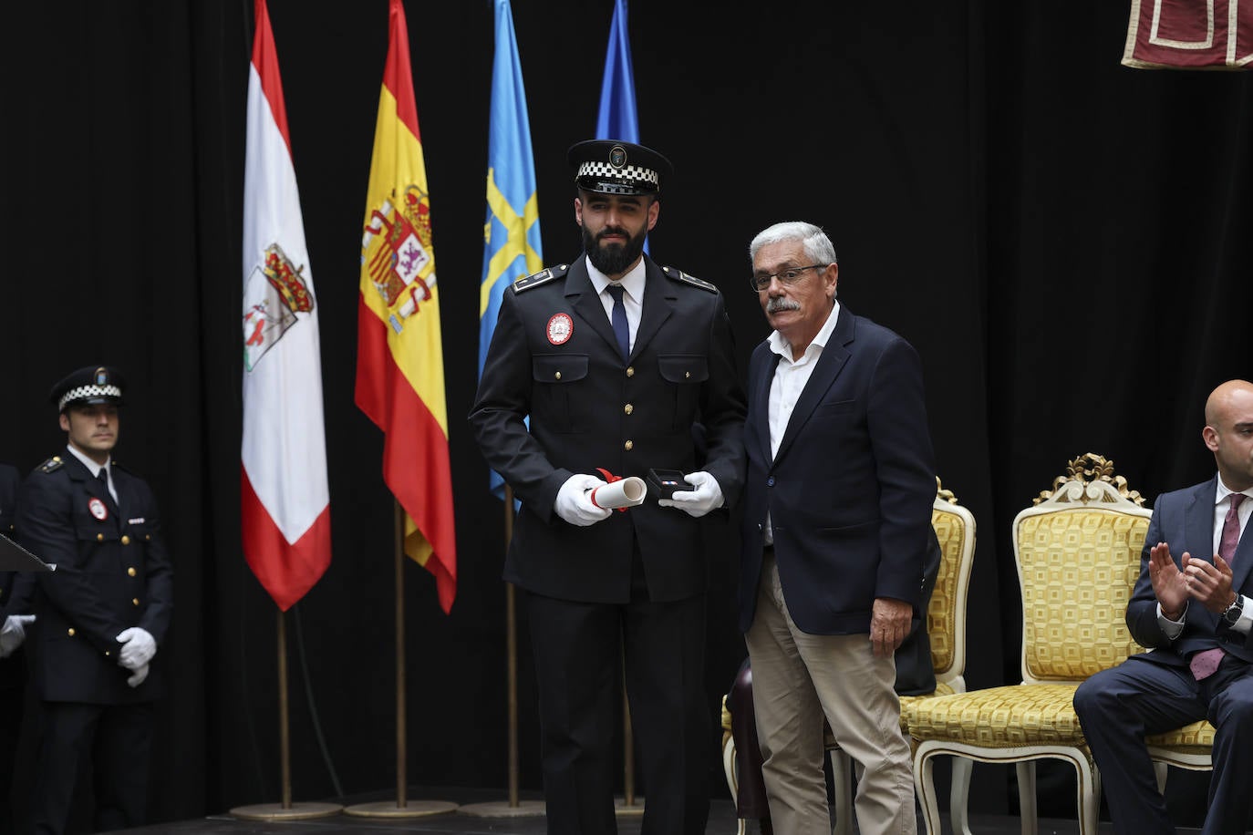 La celebración de la Policía Local de Gijón, en imágenes