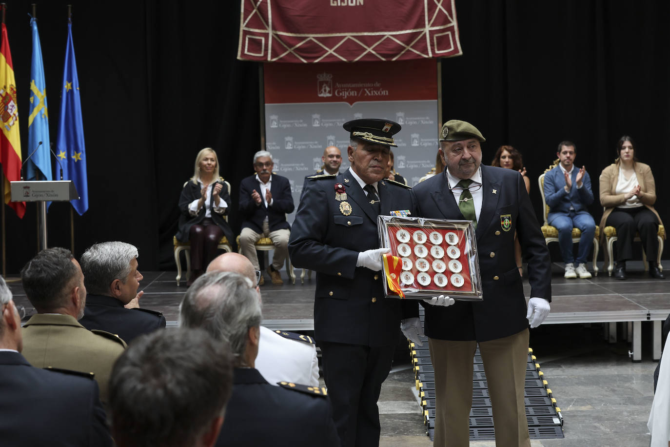 La celebración de la Policía Local de Gijón, en imágenes