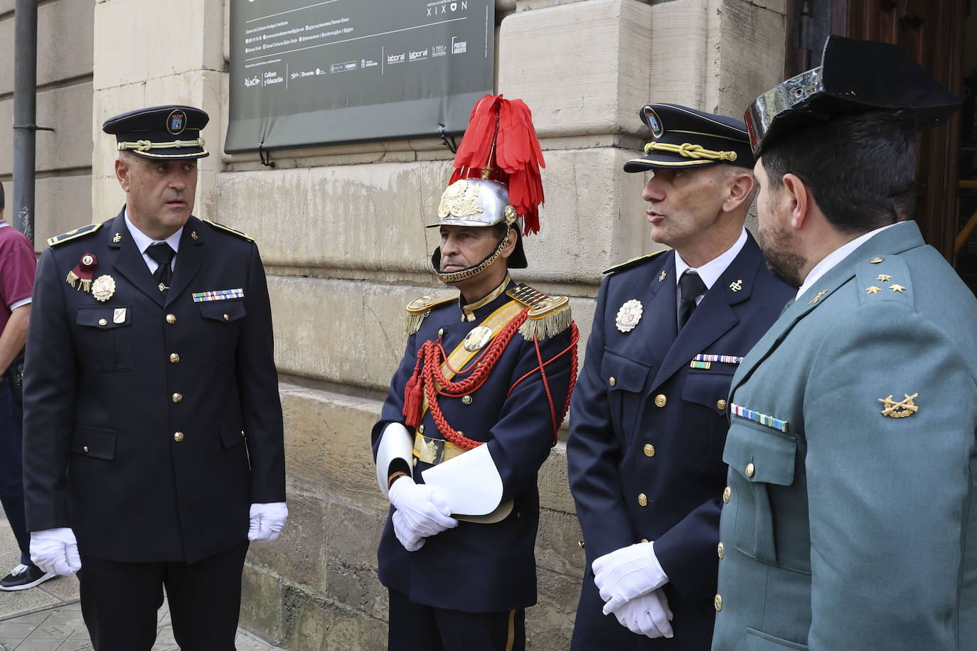 La celebración de la Policía Local de Gijón, en imágenes