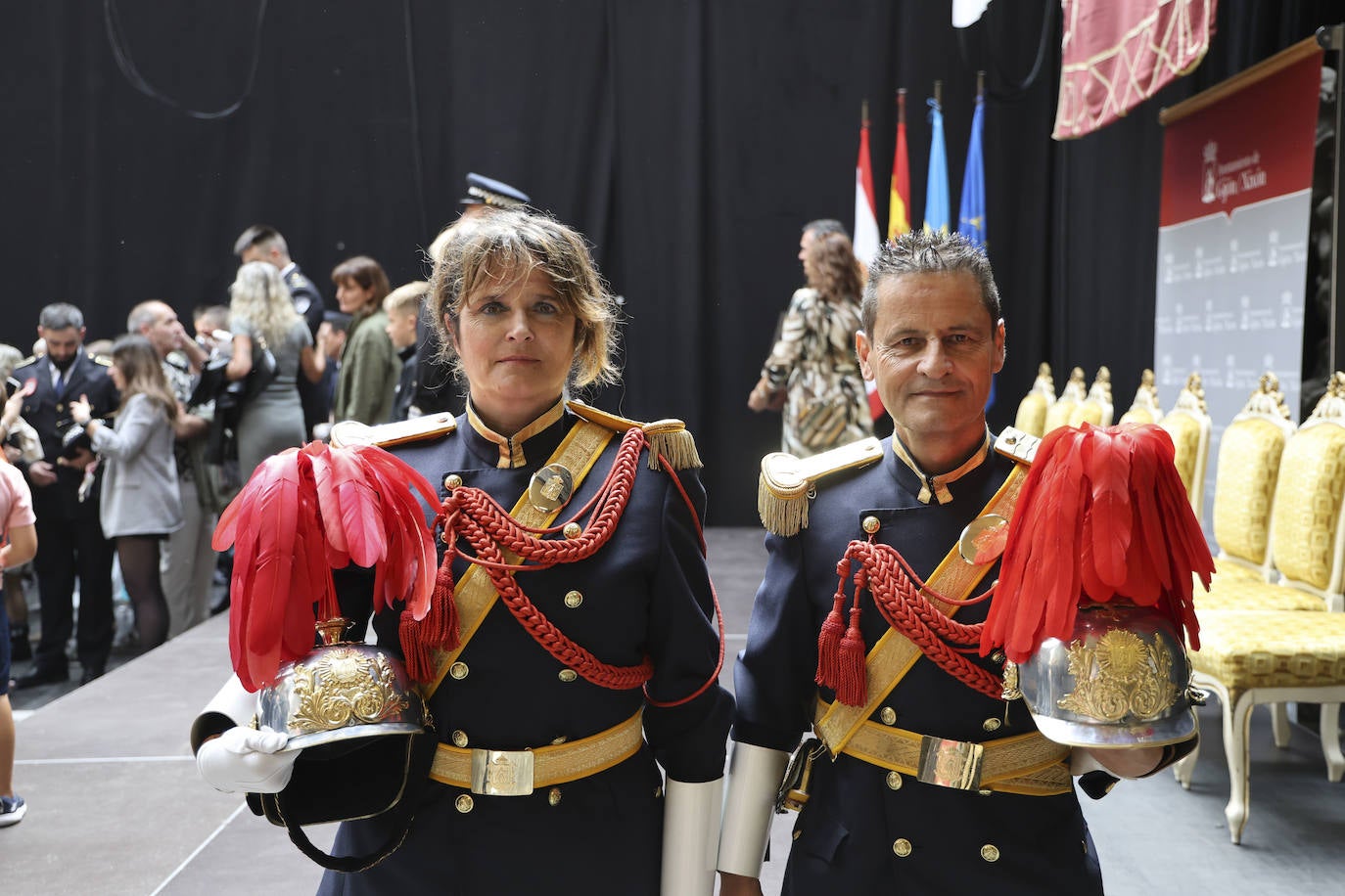 La celebración de la Policía Local de Gijón, en imágenes