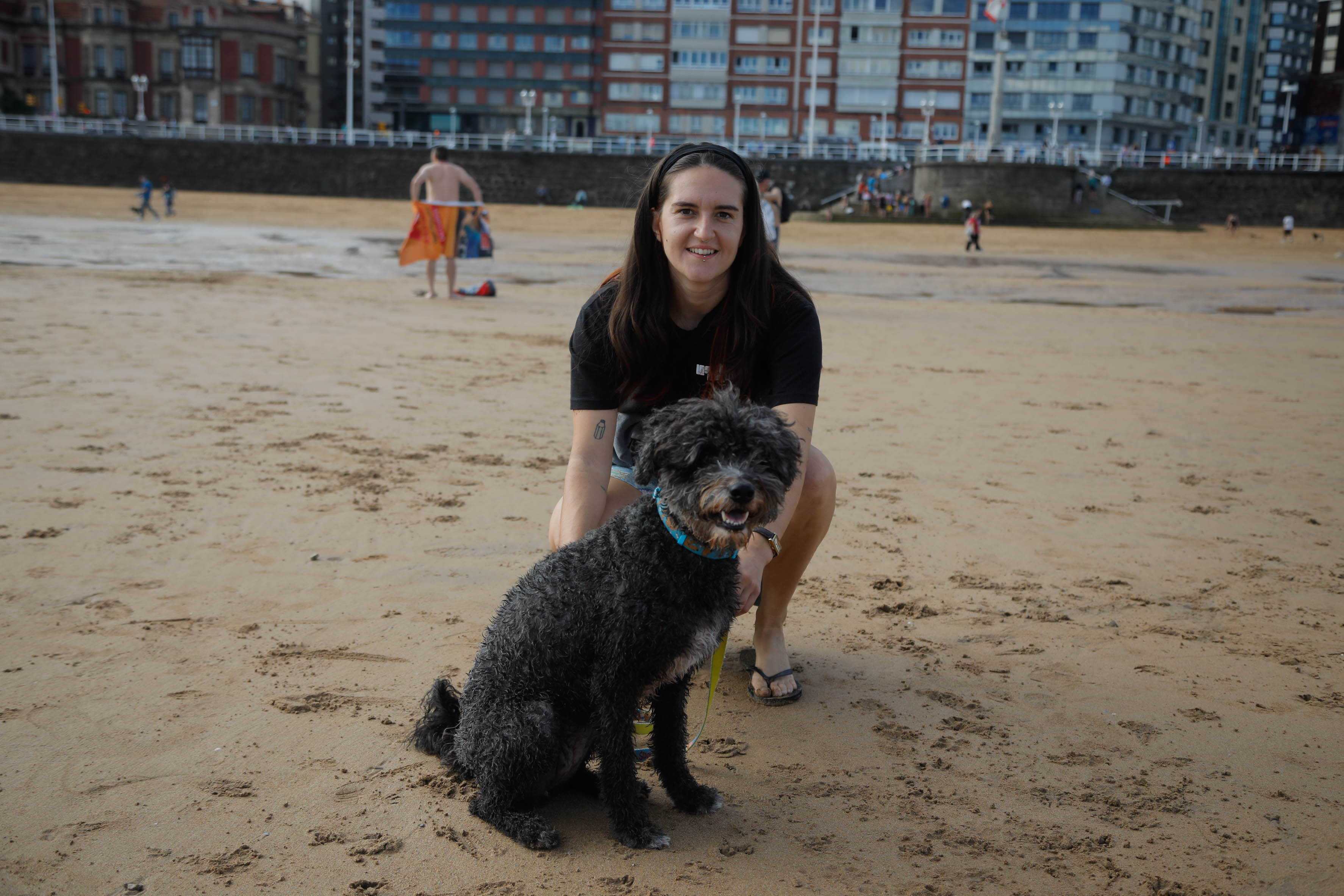 Diversión canina en San Lorenzo: los perros vuelven a playa