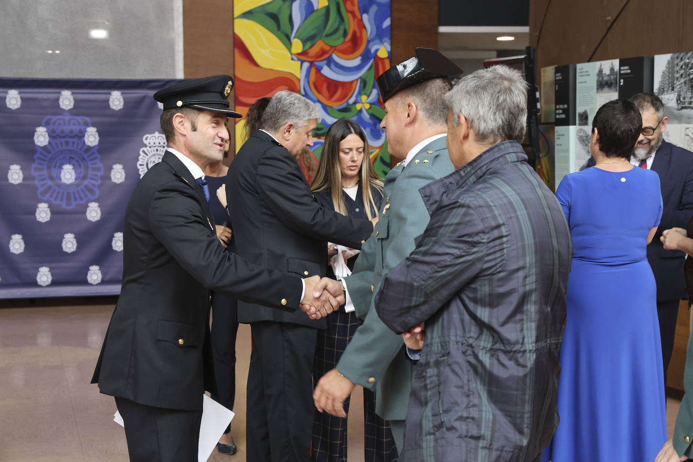 Honores y devoción en Gijón por los Santos Custodios