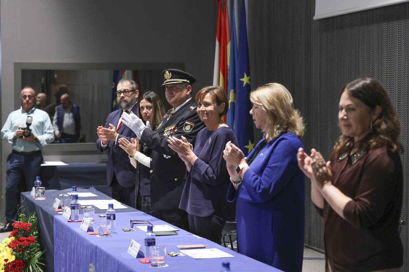 Honores y devoción en Gijón por los Santos Custodios