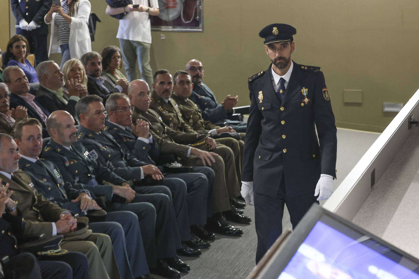 Honores y devoción en Gijón por los Santos Custodios