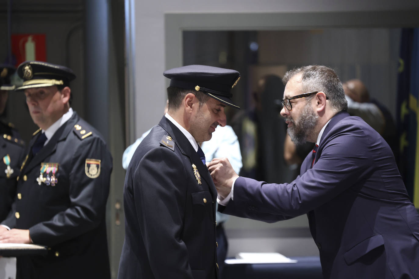 Honores y devoción en Gijón por los Santos Custodios