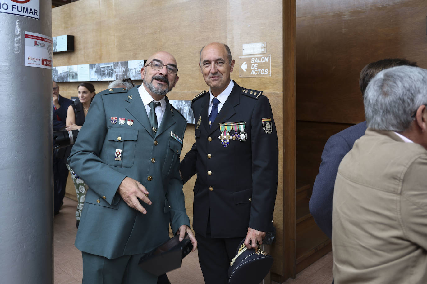 Honores y devoción en Gijón por los Santos Custodios