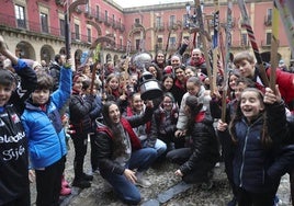 Así celebra Gijón la victoria del Telecable