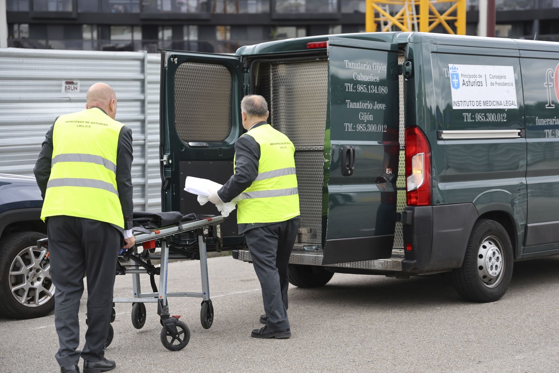 Trágico accidente laboral en Gijón: fallece un trabajador en una obra de Nuevo Roces