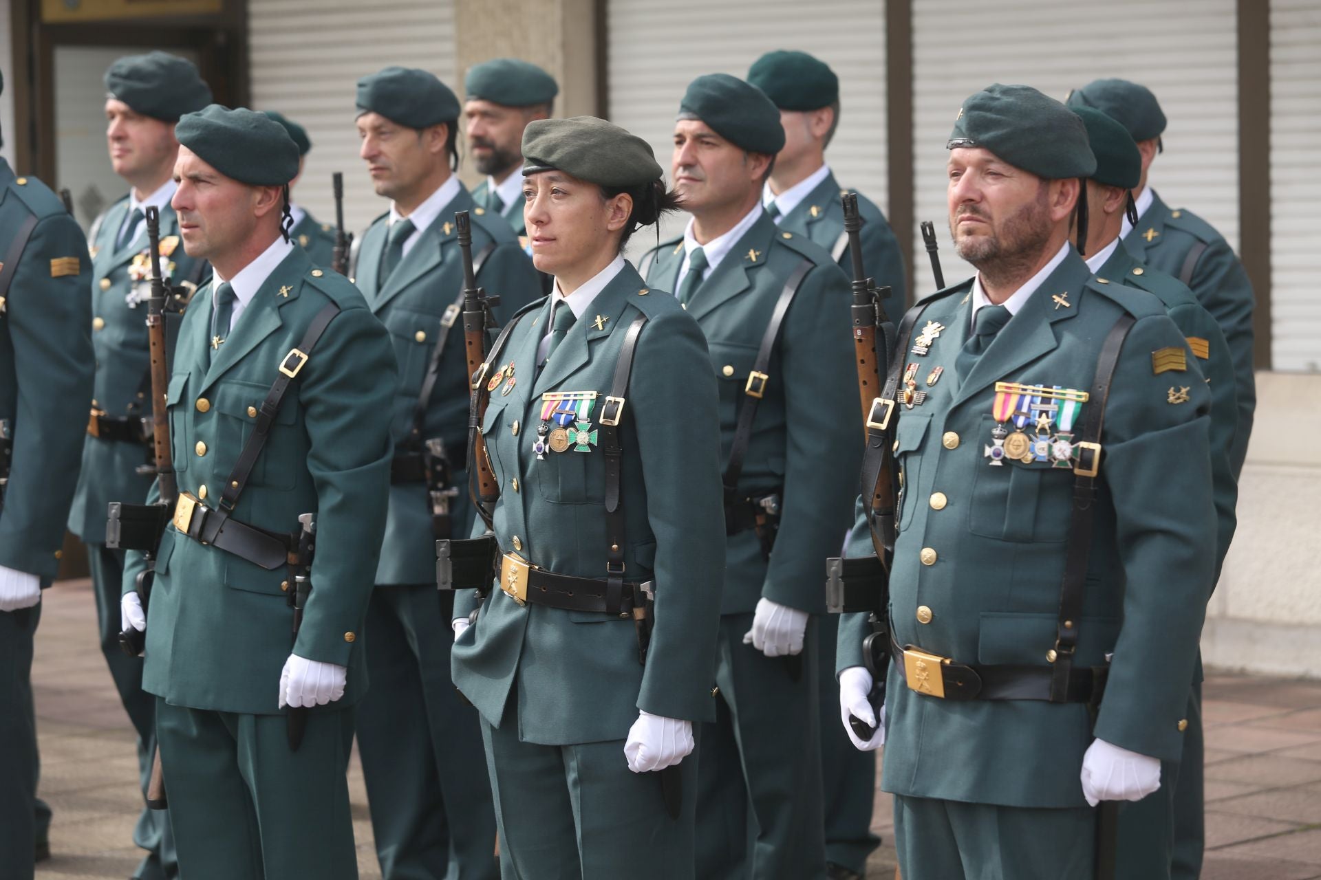 El Día del Pilar ensalza en Oviedo el «sacrificio y la entrega» de la Guardia Civil