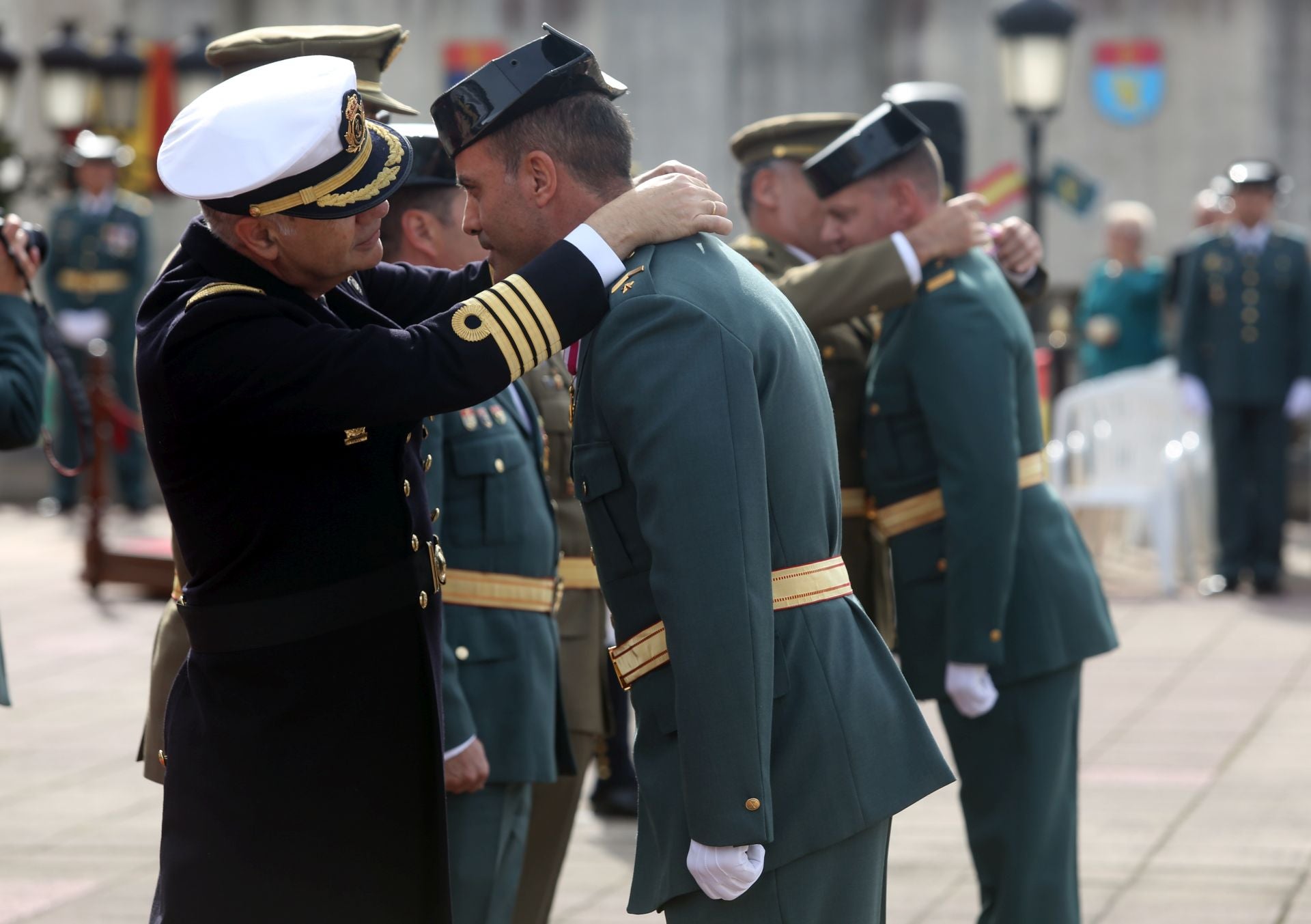 El Día del Pilar ensalza en Oviedo el «sacrificio y la entrega» de la Guardia Civil