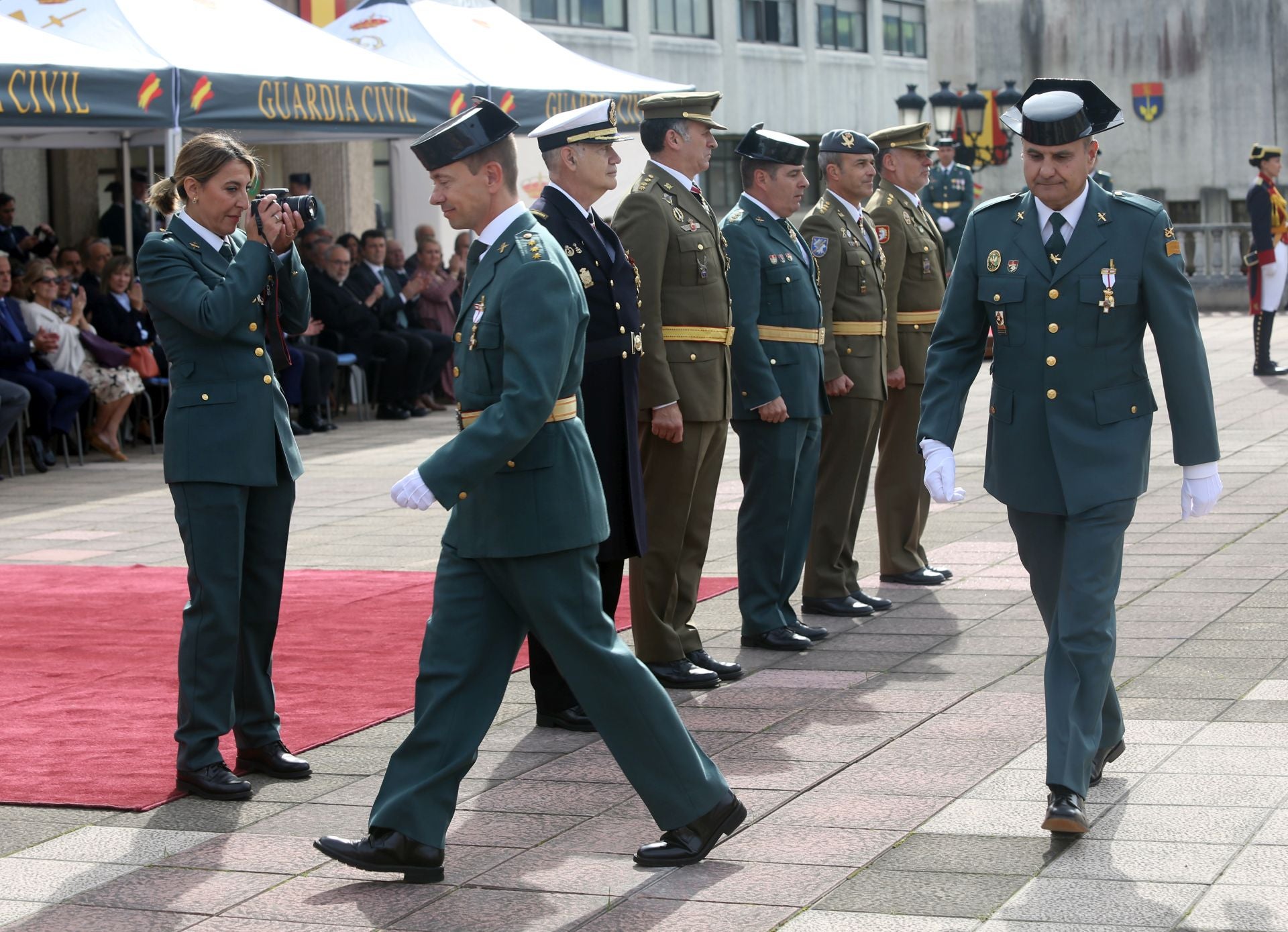 El Día del Pilar ensalza en Oviedo el «sacrificio y la entrega» de la Guardia Civil