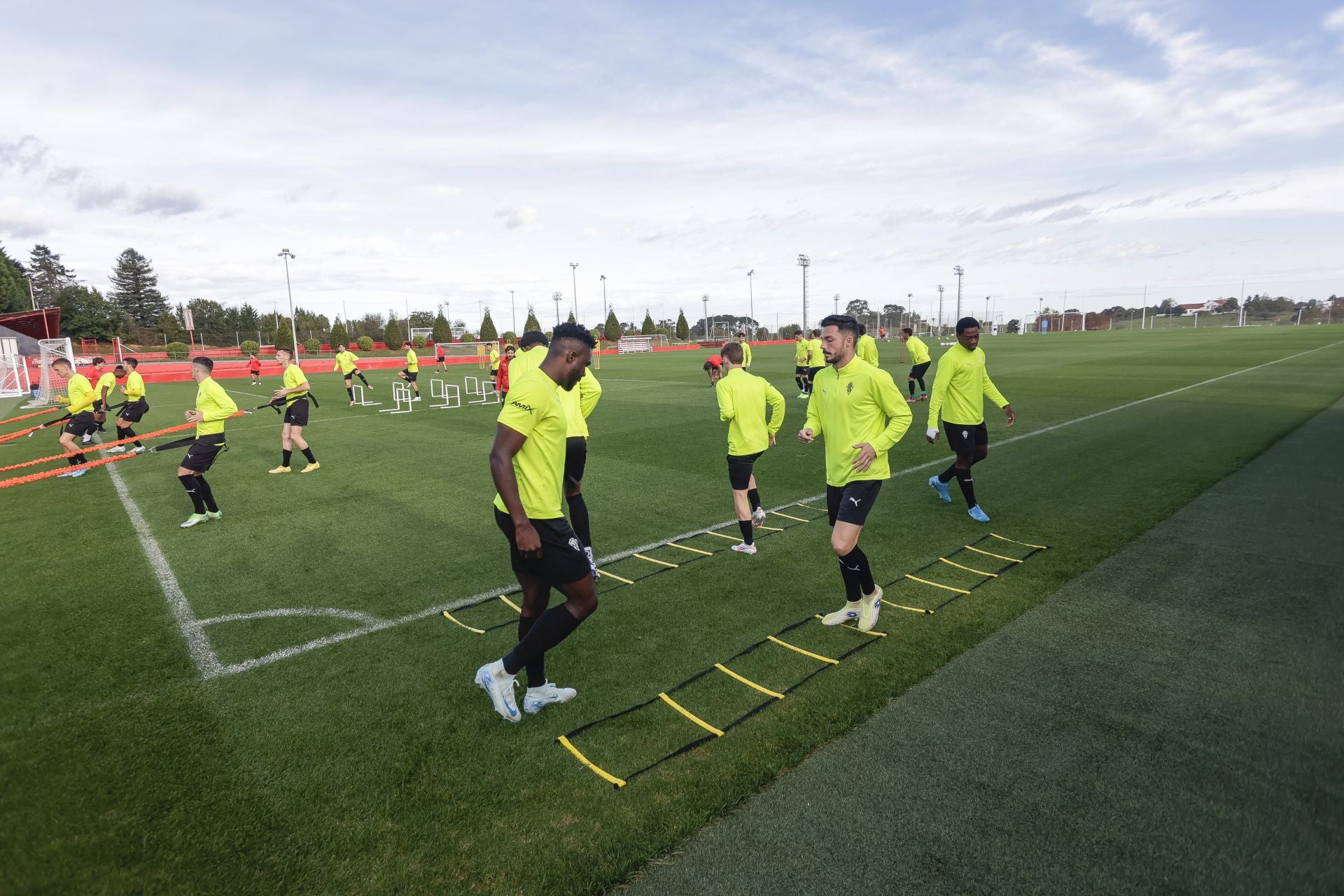 Entrenamiento del Sporting (12/10/24)