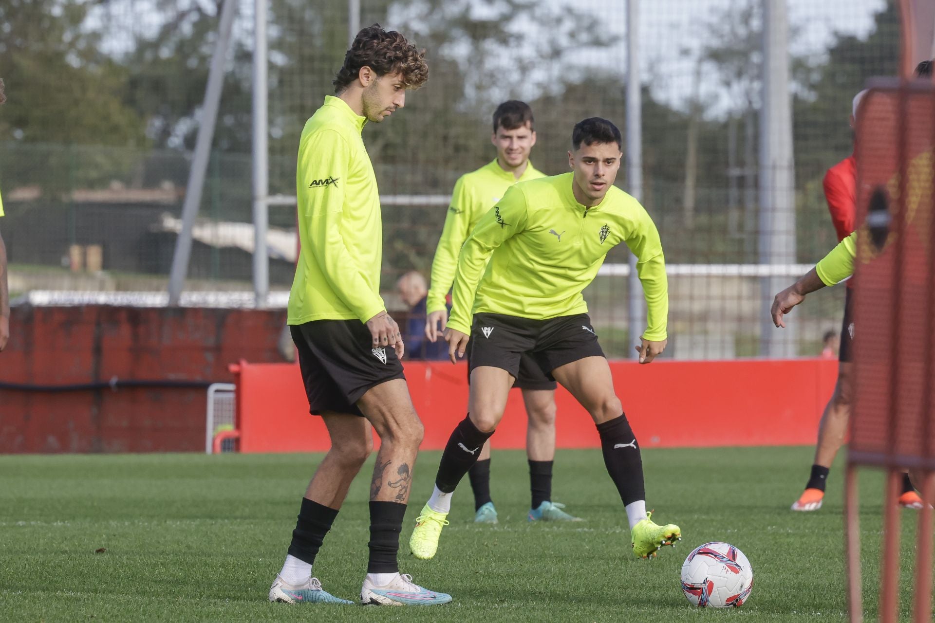 Entrenamiento del Sporting (12/10/24)