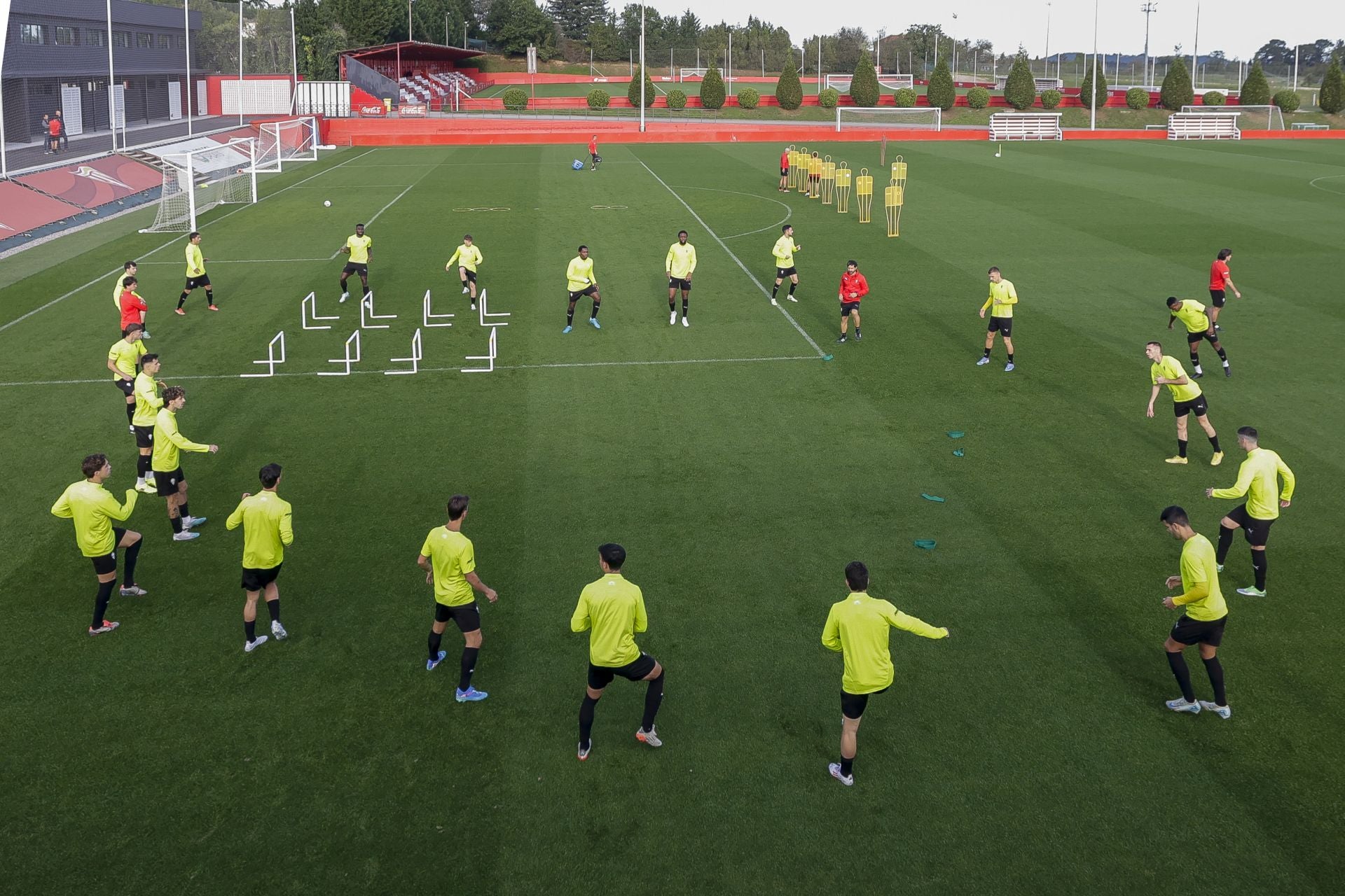 Entrenamiento del Sporting (12/10/24)