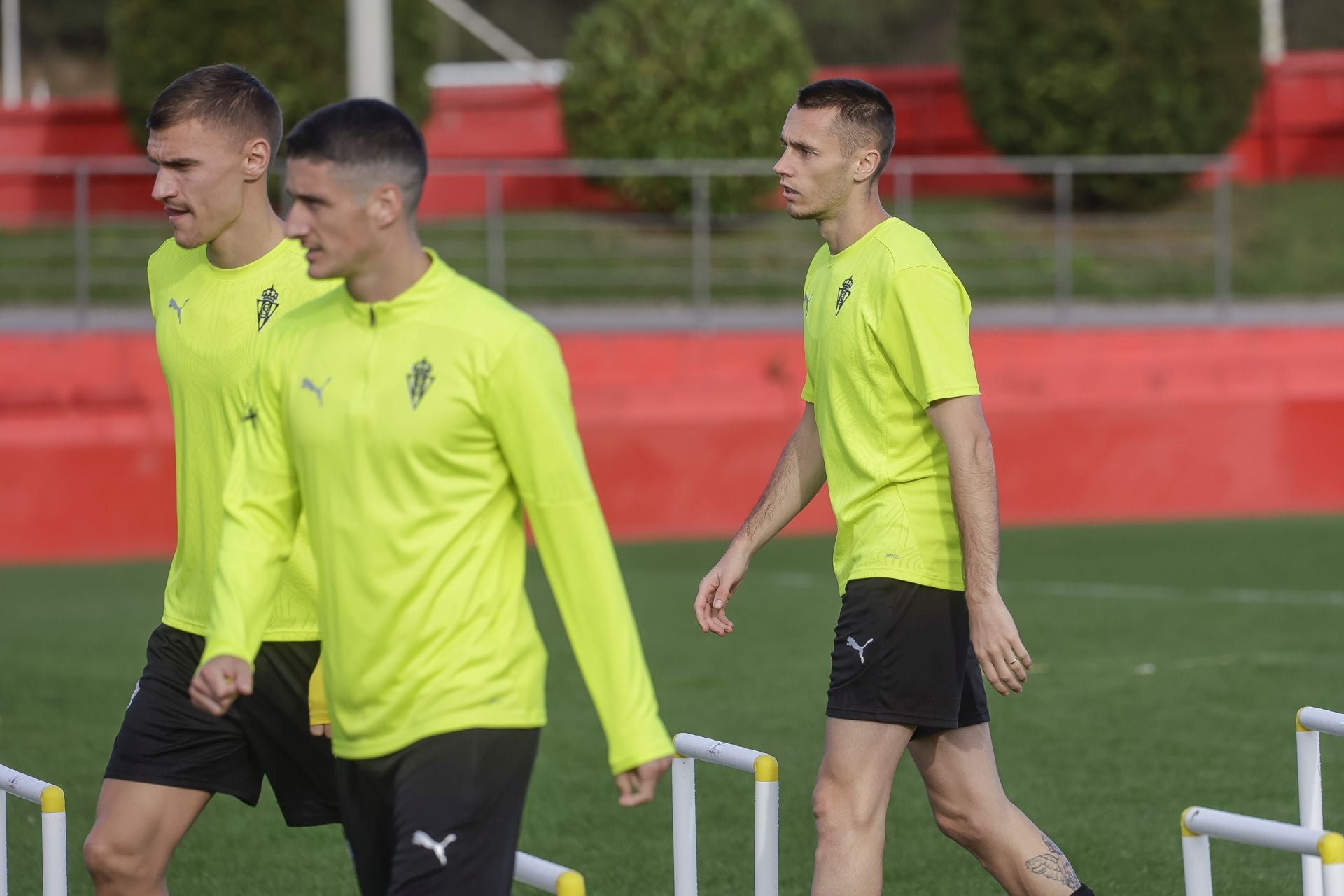 Entrenamiento del Sporting (12/10/24)