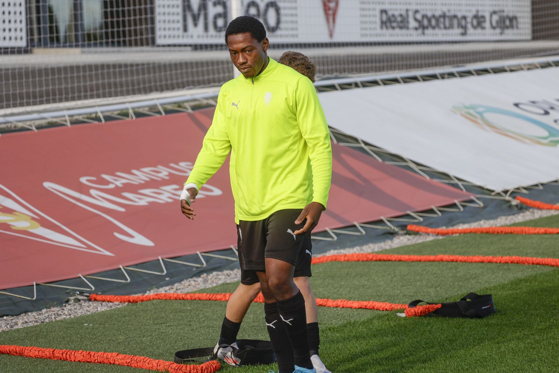 Entrenamiento del Sporting (12/10/24)