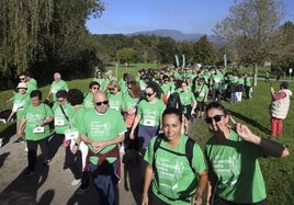 Marea en Villaviciosa por «más investigación» contra el cáncer