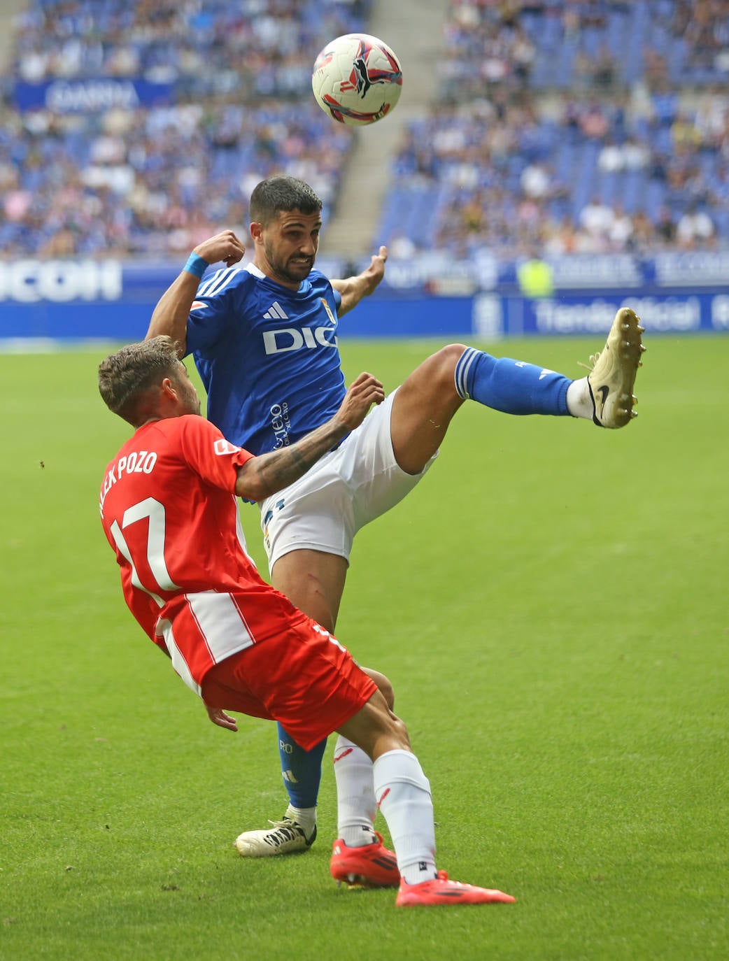 Las mejores imágenes del Real Oviedo contra el Almería (3-2)