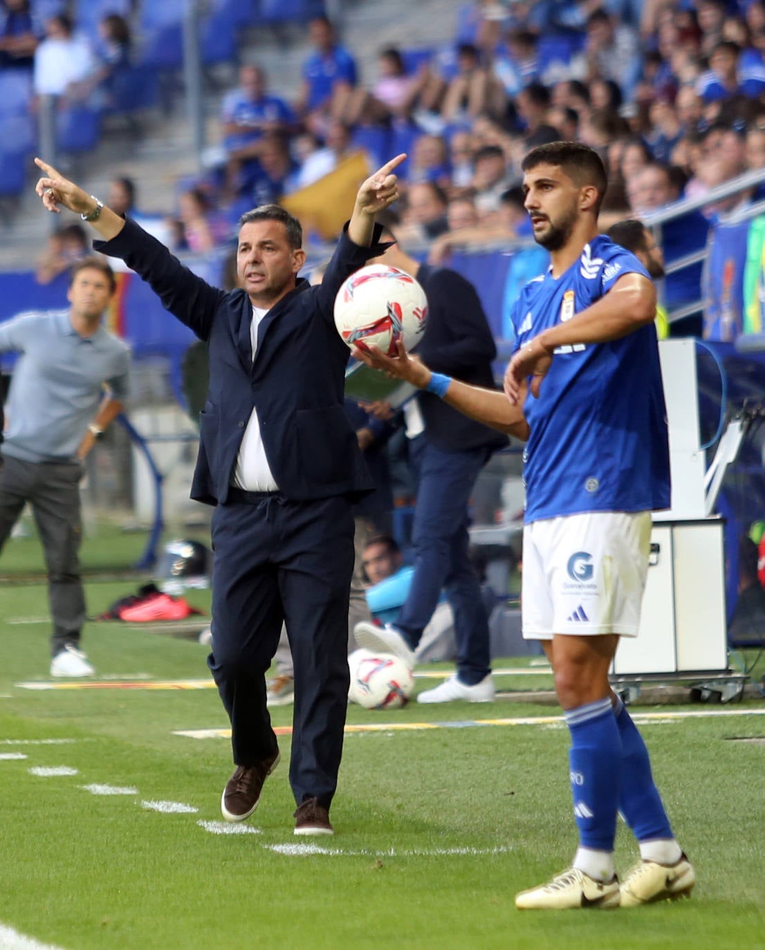 Las mejores imágenes del Real Oviedo contra el Almería (3-2)