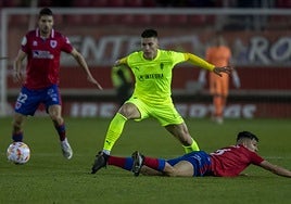 Milovanovic, en la última visita del Sporting a Los Pajaritos, en 2022.