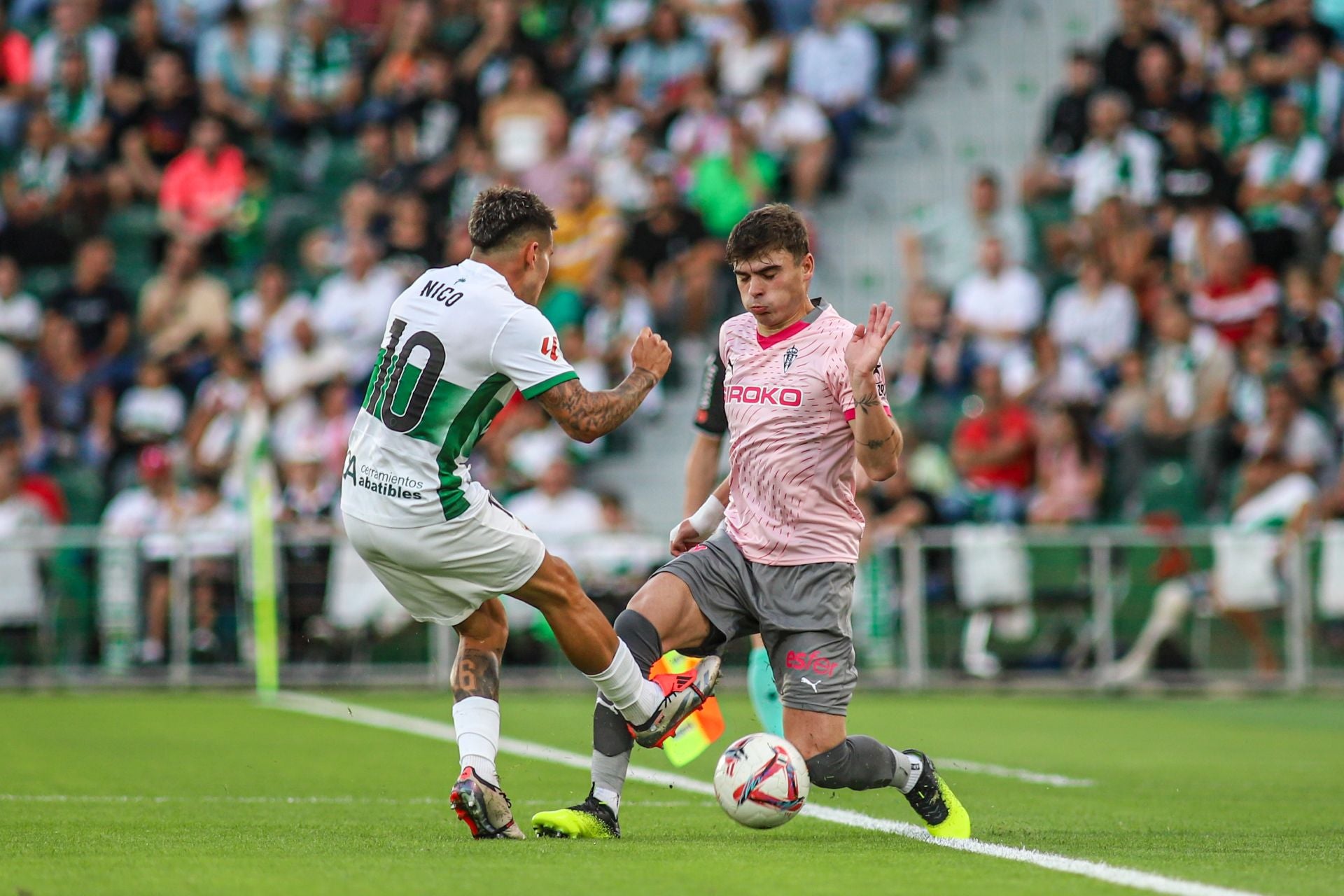 Las mejores jugadas del Elche - Sporting de Gijón