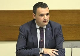 El consejero de Hacienda, Guillermo Peláez