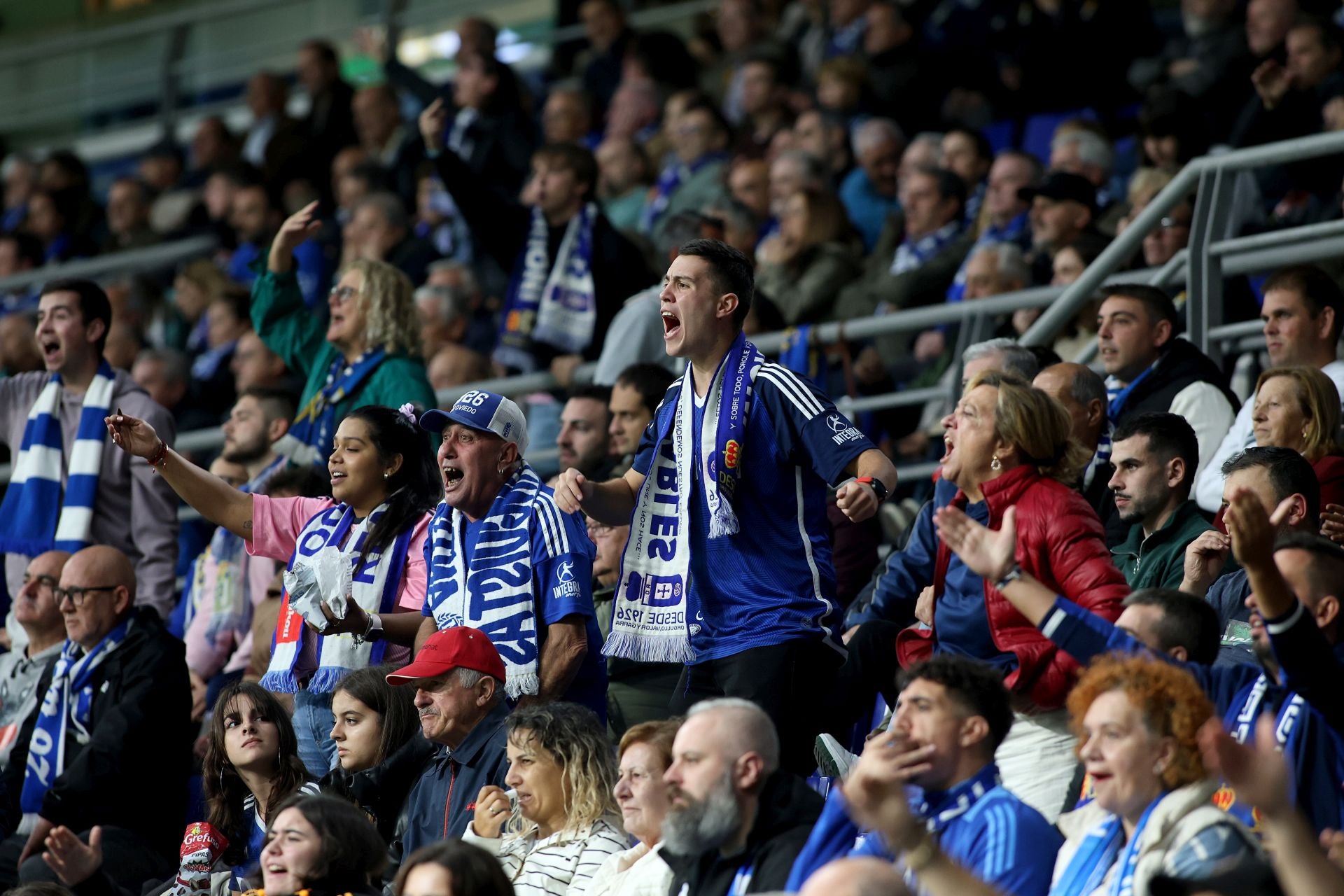 Las mejores imágenes del Real Oviedo 4-1 Mirandés