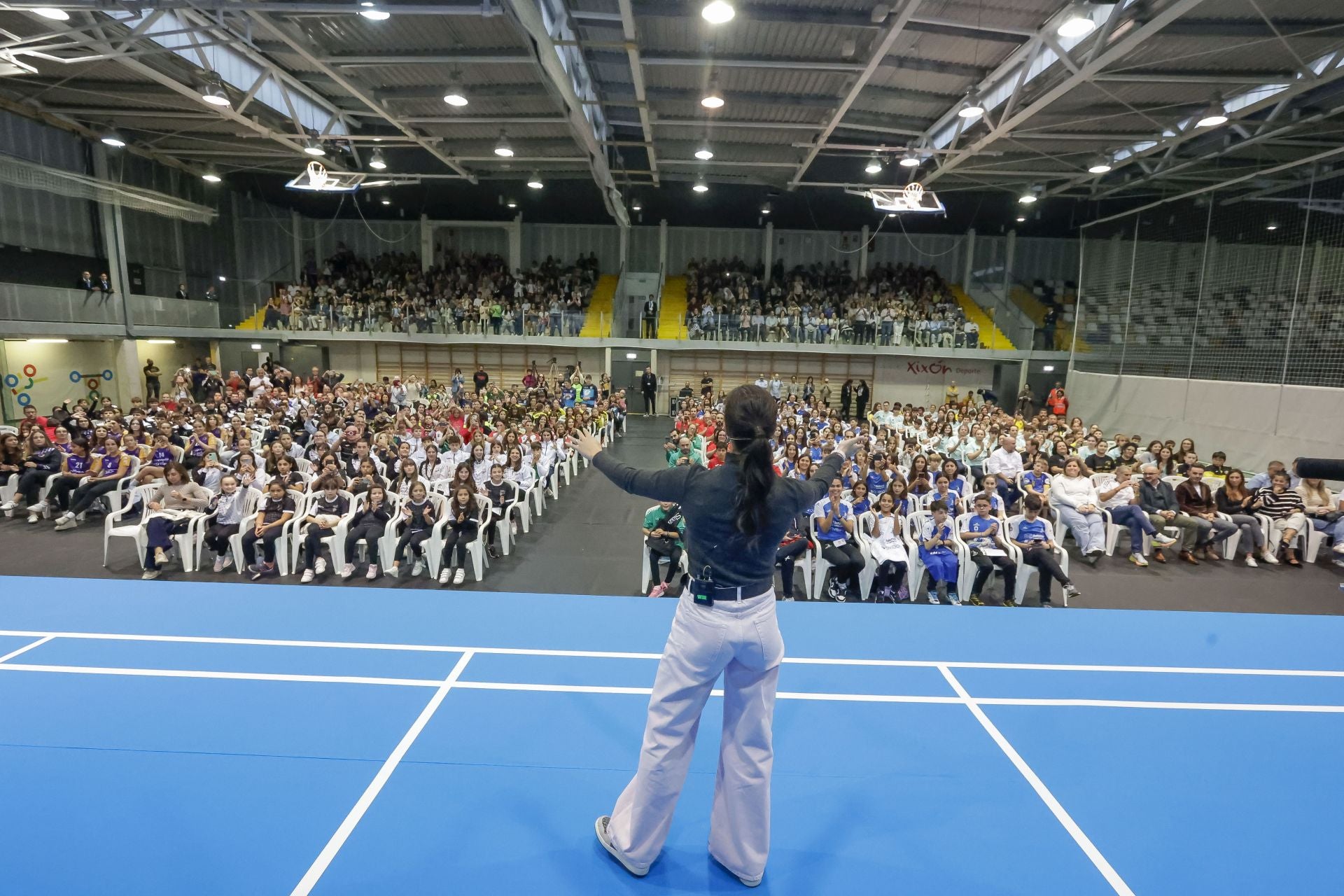 Carolina Marín crea escuela en Gijón junto a Craviotto